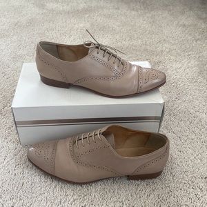 J. Crew Oxford Loafers- tan color
